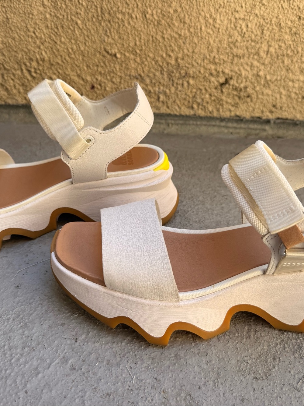 Sorel Women's Off-White Strappy Sport Sandal - Picture 2 of 4